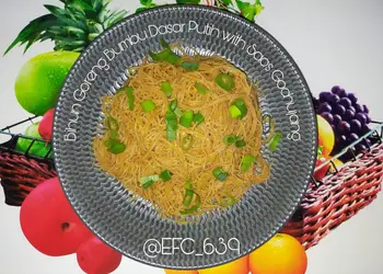 Resep Terbaru 🌶️Bihun Goreng Bumbu Dasar Putih with Saos Gochujang🌶️ Ala Warteg