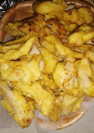 Csirkemell tempura bundában recept fotója