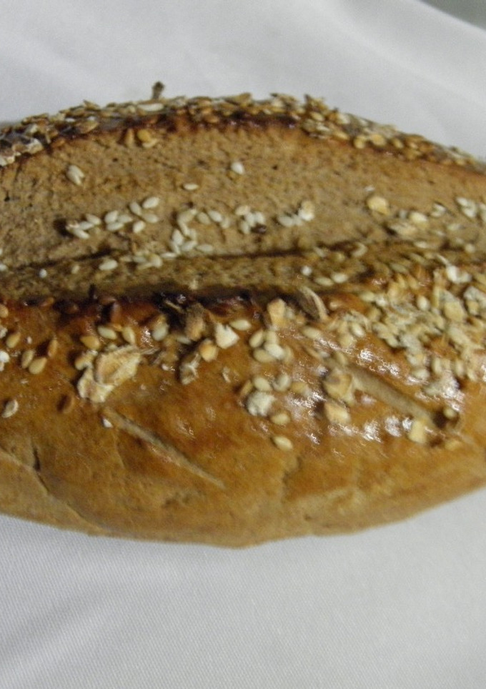 Una foto de Pan de harina integral y avena, muy saludable