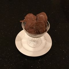 A picture of Salted Chocolate Covered Soft Chewy Caramels.