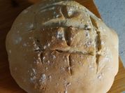Una foto de pan de aceite de oliva
