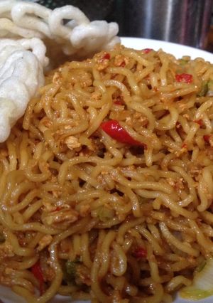 Foto resep Mie pedas panas