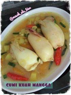 Foto resep Cumi Kuah Mangga
