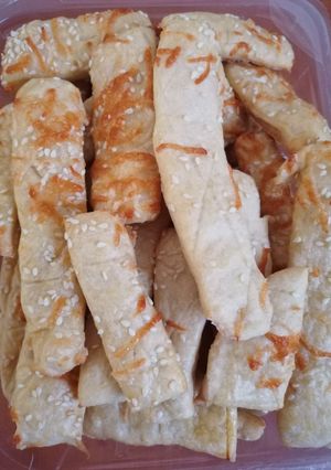 Kétsajtos ropogós recept fotója