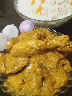 চিকেন লাবাবদার ও জিরা রাইস (chicken lababdar jeera rice recipe in Bengali) রেসিপির প্রধান ছবি