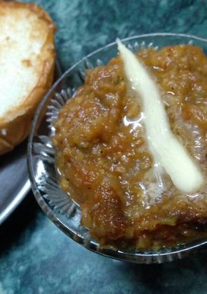 A picture of Pav bhaji.
