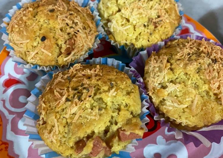 Muffin Keju Sosis