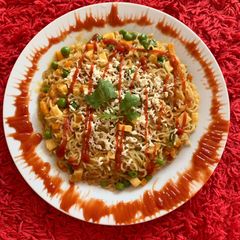 A picture of Panner maggi masala.