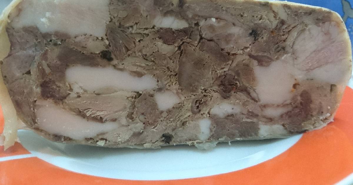 Queso de cerdo Receta de Luján - Cookpad