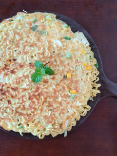 Foto resep Omelet mie-sayur