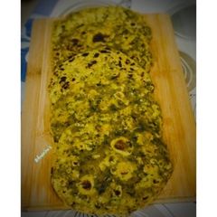 Masala Methi-Matar Paratha A picture of Masala Methi-Matar Paratha.