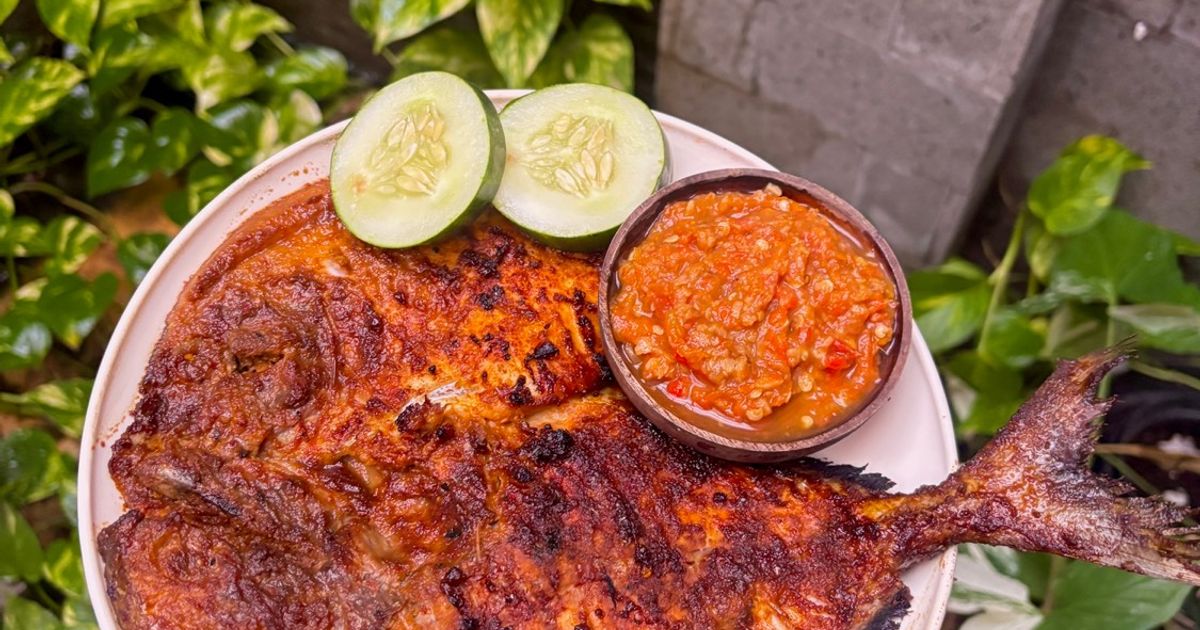 Ikan Dorang Bakar | Olesan Bakaran