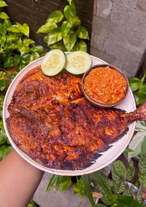 Foto resep Ikan Dorang Bakar | Olesan Bakaran