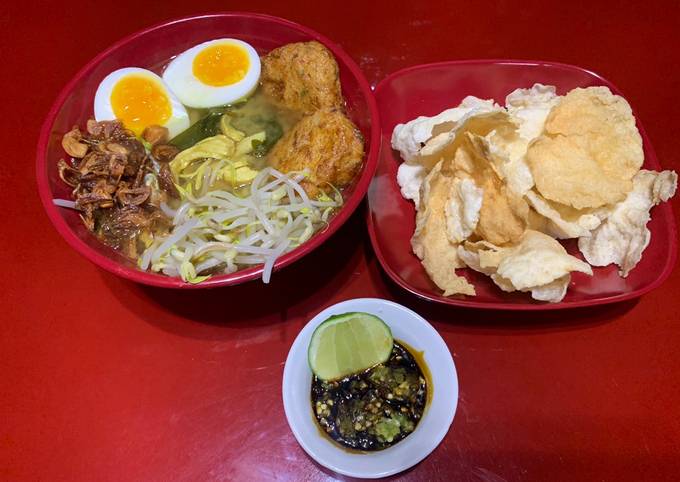 Soto bening (tanpa santan)