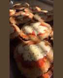 Pizzetas con masa vegana 🌱 (gluten free)
