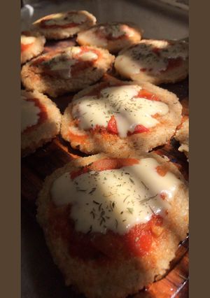 Una foto de Pizzetas con masa vegana 🌱 (gluten free)