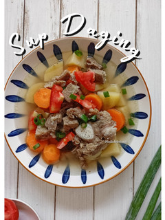 Foto resep Sup Daging Berempah