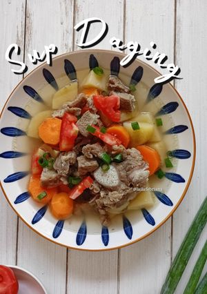 Foto resep Sup Daging Berempah
