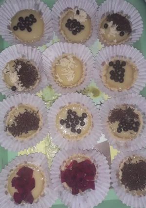 Foto resep Klapperpie/egg tart/klappertart#5resepterbaruku