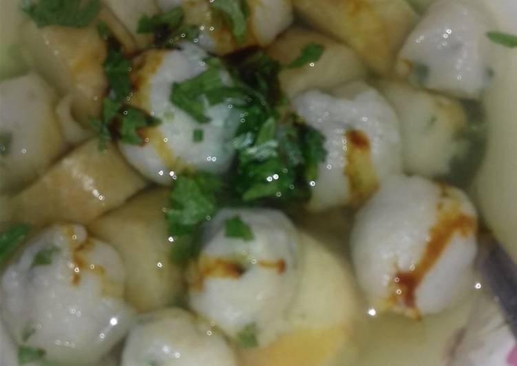 Resep Bakso ikan ala dapurku 😀 yang enak Untuk Jualan