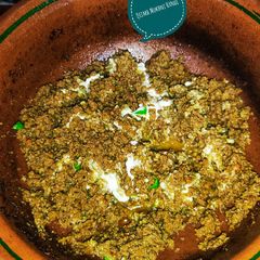 Qeema Makhni Handi 😋 A picture of Qeema Makhni Handi 😋.