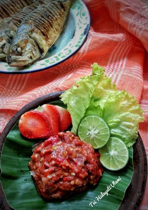 Foto resep Sambel Strawberry