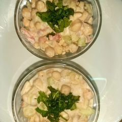 A picture of Chana chat(chickpea salad)😊 #cookpad #mycookbook.