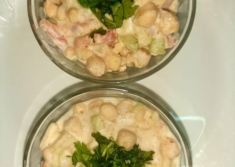 Chana chat(chickpea salad)π #cookpad #mycookbook