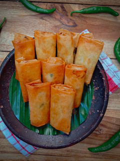 Foto resep Lumpia Rebung Ayam