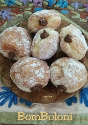 Foto resep Bomboloni (Donat Isi Selai)