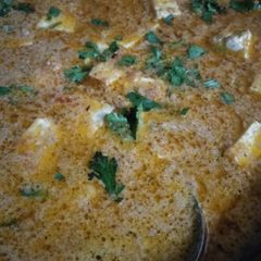 Shahi paneer A picture of Shahi paneer.