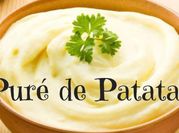 Una foto de puré de patata casero