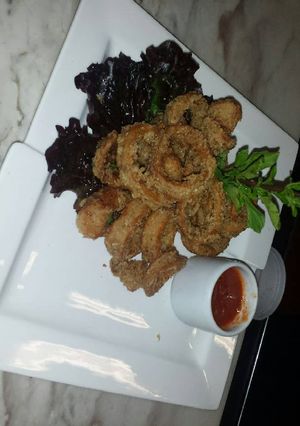 Una foto de Calamares fritos
