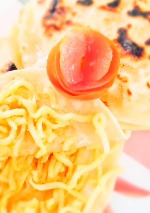 A picture of Stuffed Maggie Paratha.