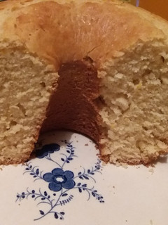 Una foto de Budín de naranja y miel