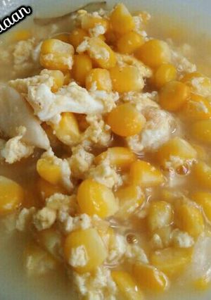 Foto resep Sop telor jagung manis