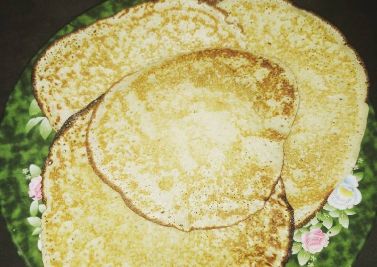 Steps to Prepare Any-night-of-the-week Banana pancake