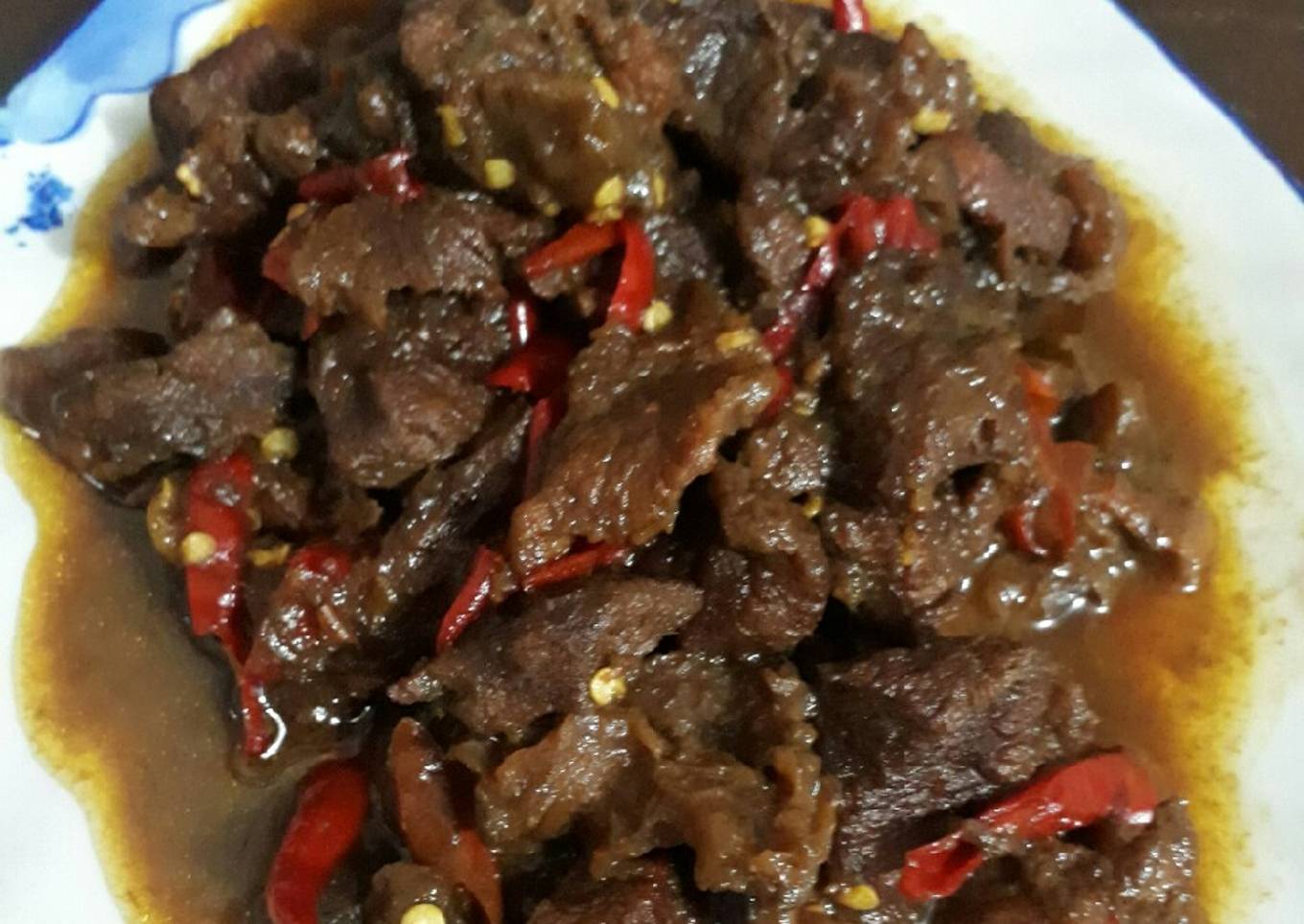 Sapi Goreng Asam Kecap