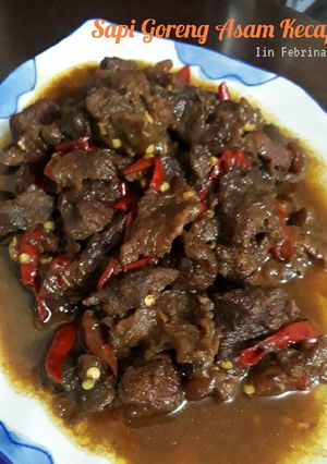 Foto resep Sapi Goreng Asam Kecap