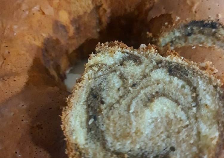 Walnut Marble Cake