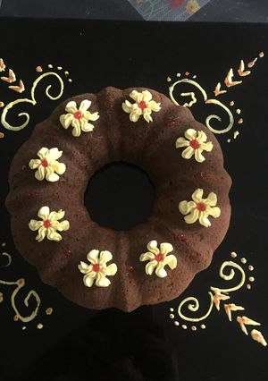 عکسی از دستور کیک خرما