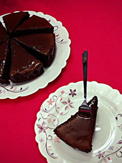عکسی از دستور کیک شکلاتی