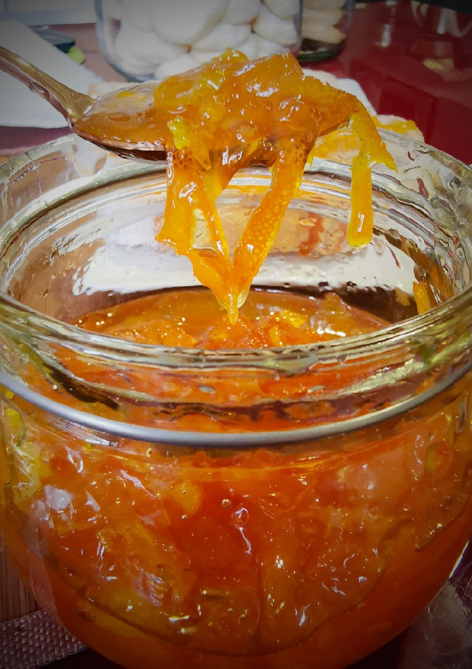 Una foto de 🍊Mermelada de naranja🍊