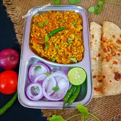 A picture of Tofu (Masala Bhurji).