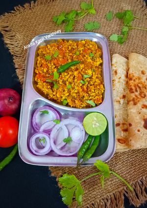 A picture of Tofu (Masala Bhurji).