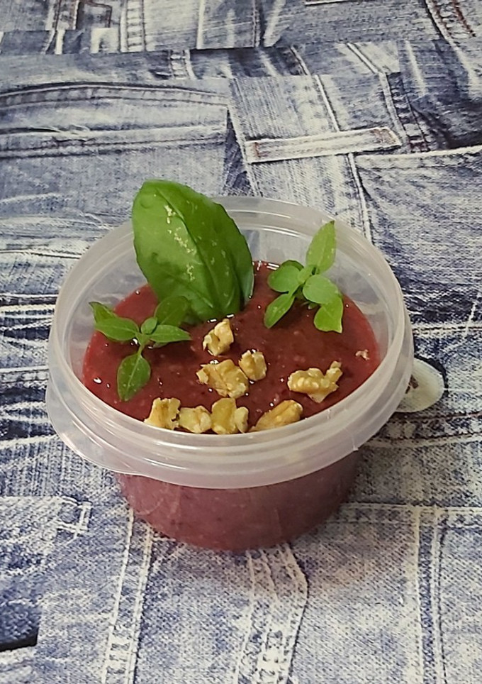Una foto de Smoothie frutas del bosque & family