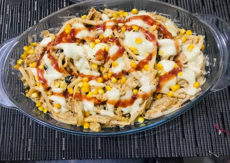 Creamy corn pasta