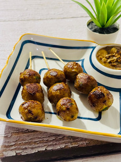 Foto resep 58. Sate Bola Tempe | Bakso Tempe Panggang