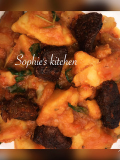 A picture of Yam porridge.