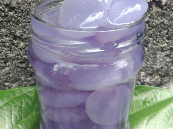 Cara Gampang Membuat Resep Es kolangkaling bunga telang yang Bikin Ngiler Anti Ribet, Lezat